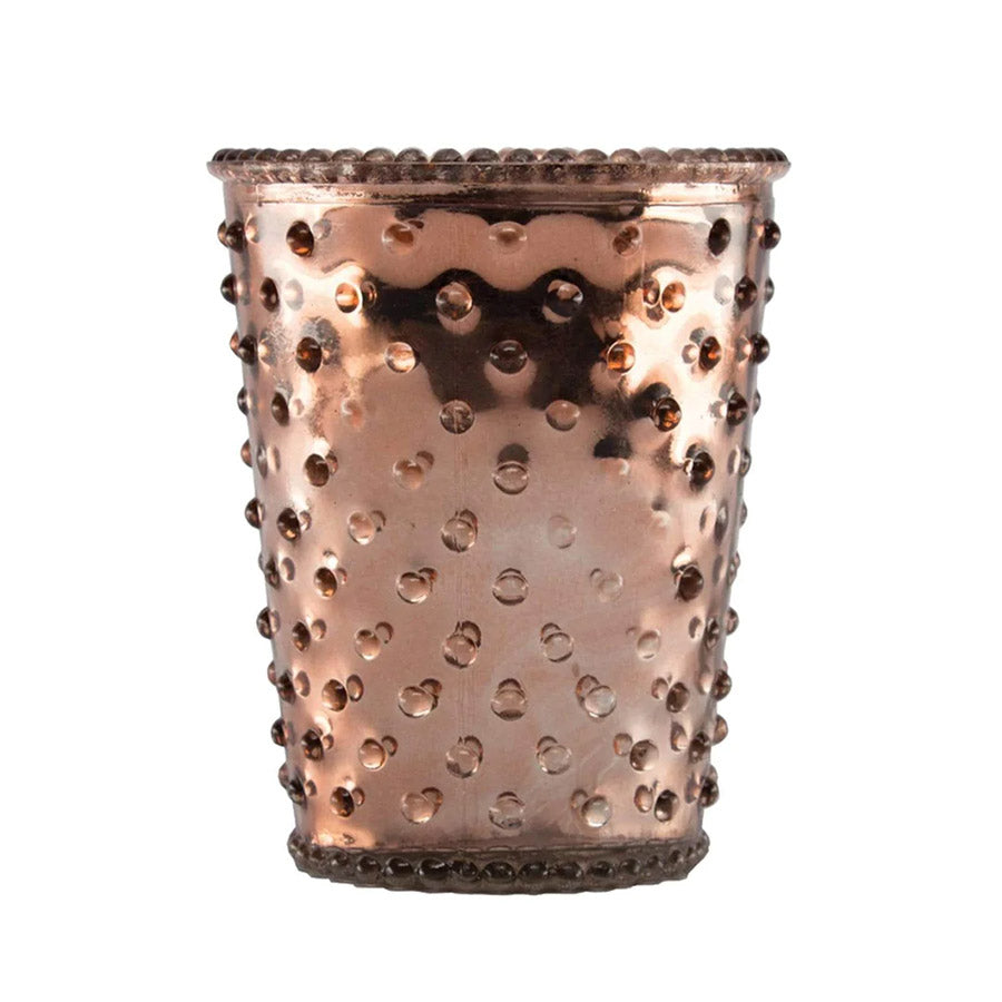 Rose Gold Glass Candle