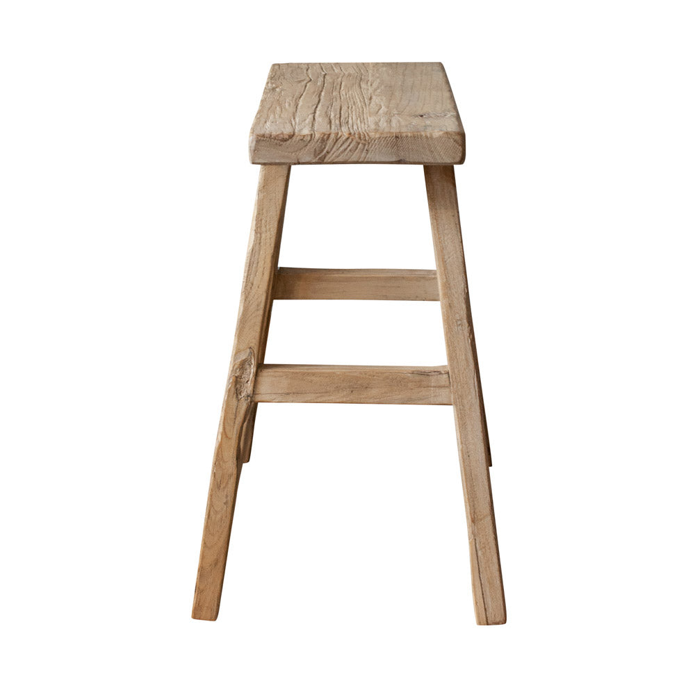 Cotswold Rustic Rectangular Wooden Stool | Pepperwhites – Pepperwhites ...