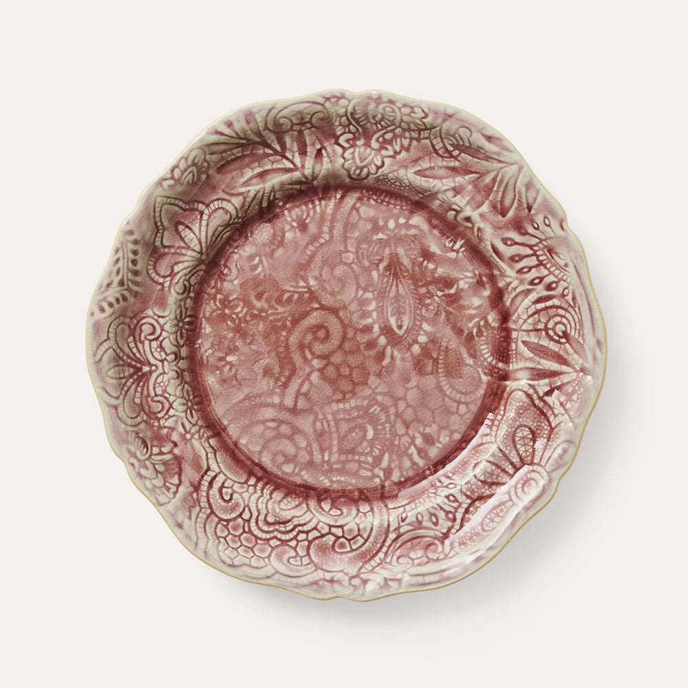 Sthål Arabesque Old Rose Small Plate.