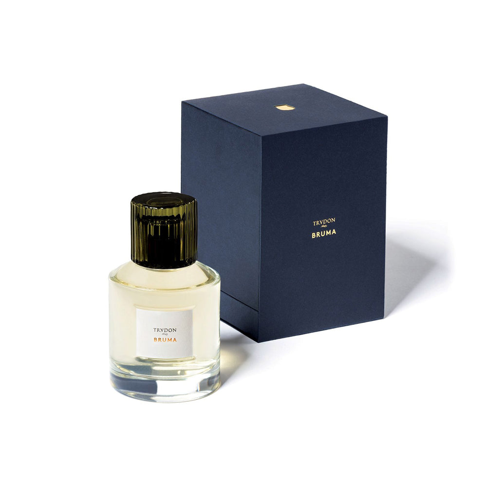 Trudon Bruma Perfume. 100mL bottle and packaging.